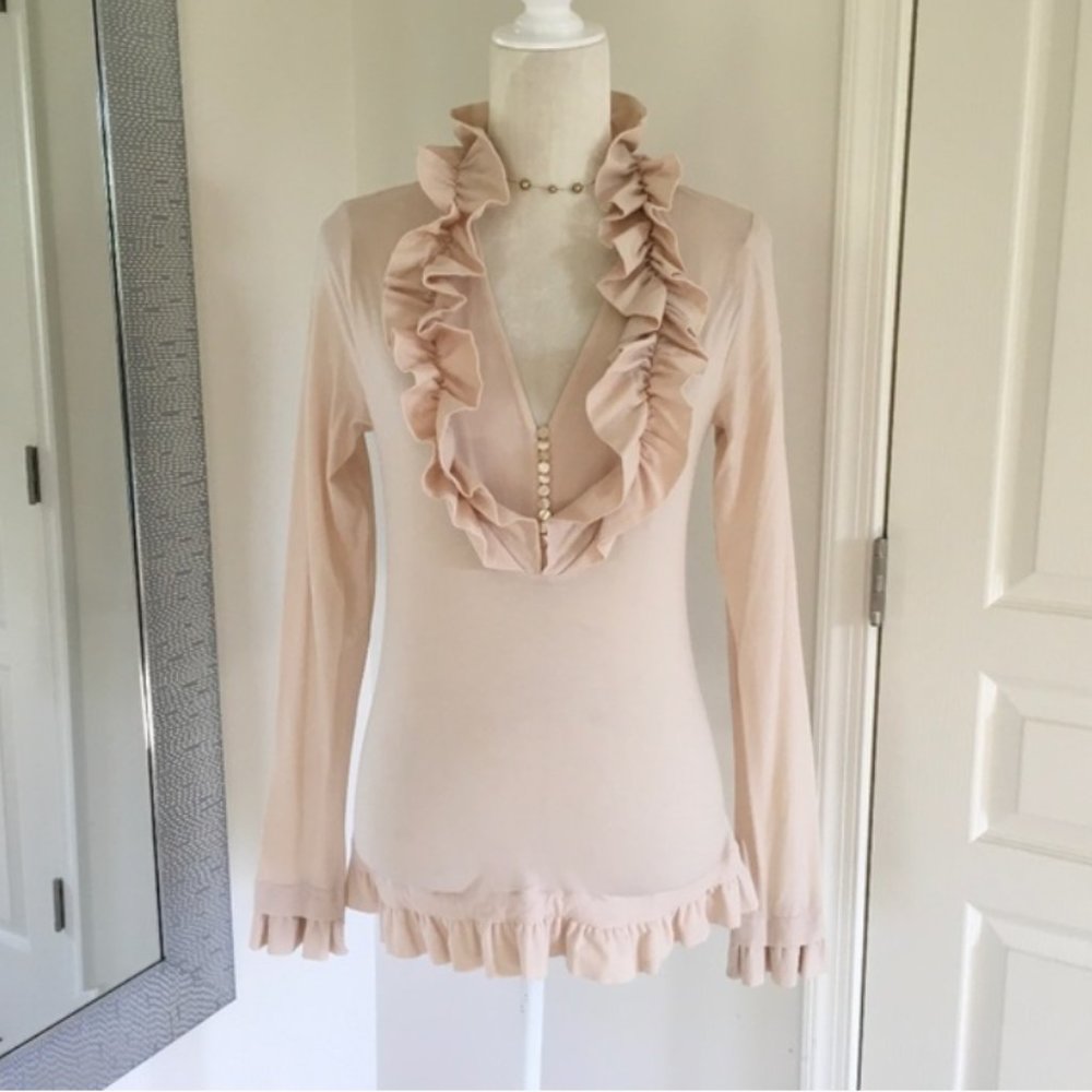 Pale pink Wolford sweater